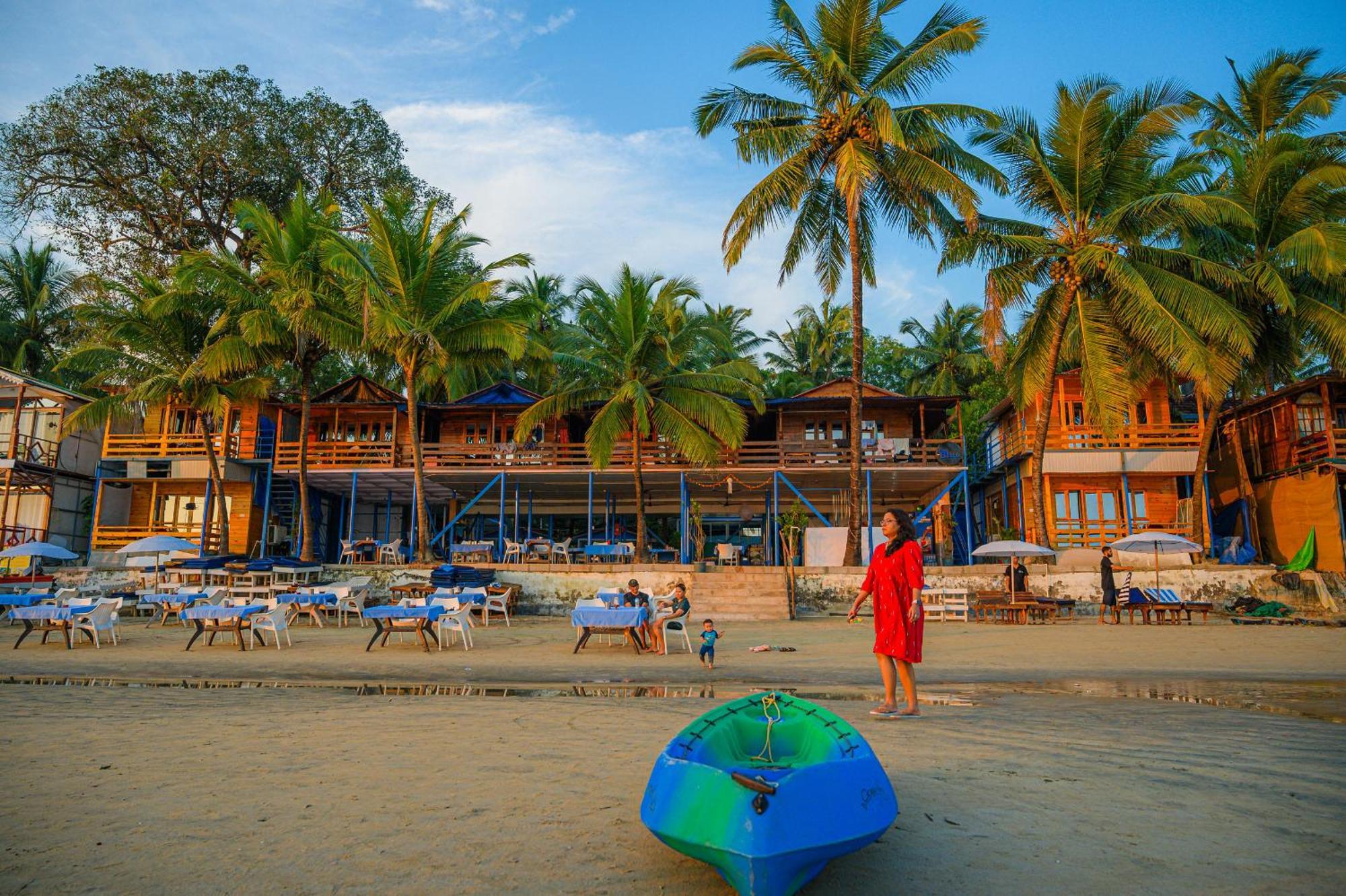 Hotel Cafe Blue Palolem Exteriér fotografie
